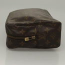 LOUIS VUITTON Monogram Trousse Toilette 28 Clutch Bag M47522 LV Auth 132251-4
