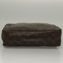 LOUIS VUITTON Monogram Trousse Toilette 28 Clutch Bag M47522 LV Auth 132251-6