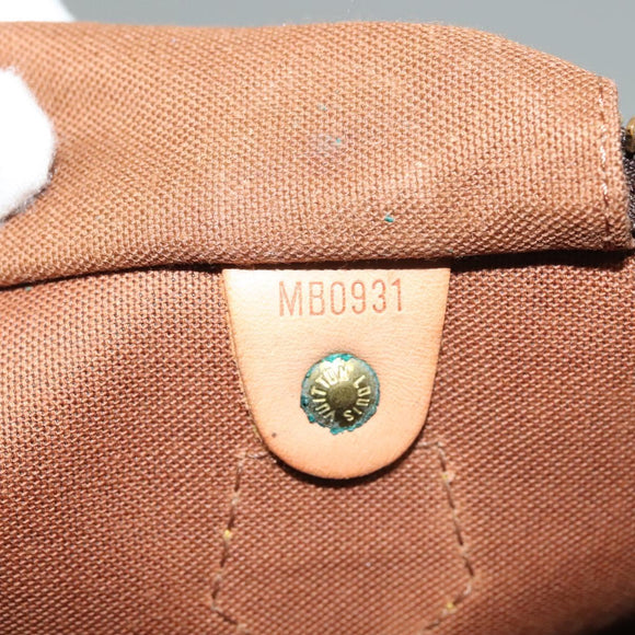 LOUIS VUITTON Monogram Speedy 40 Hand Bag M41522 LV Auth 132253