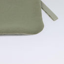 PRADA Sports Shoulder Bag Cotton Silver Auth 132275-16