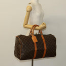 LOUIS VUITTON Monogram Keepall 50 Boston Bag M41426 LV Auth 132281-22