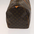 LOUIS VUITTON Monogram Keepall 50 Boston Bag M41426 LV Auth 132281-4