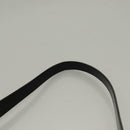 BURBERRY Nova Check Shoulder Bag Leather Black Gold Auth 132286-8