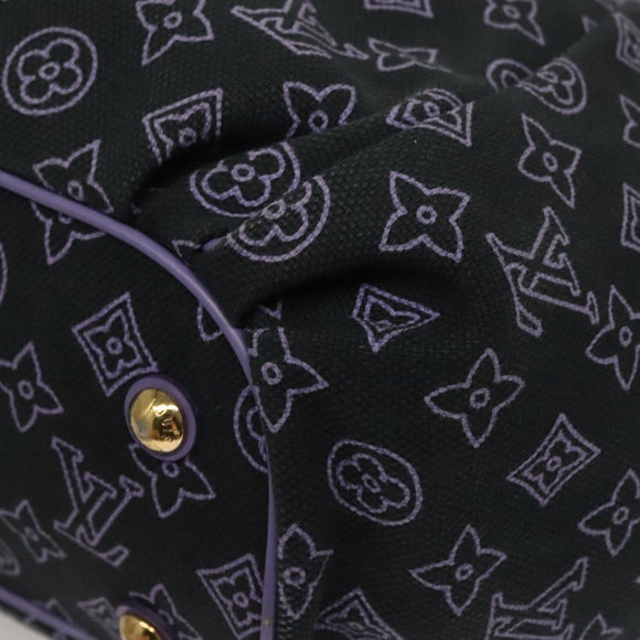 LOUIS VUITTON Beach line Cabas Ipanema PM Bag Canvas Purple M95983 Auth 132301