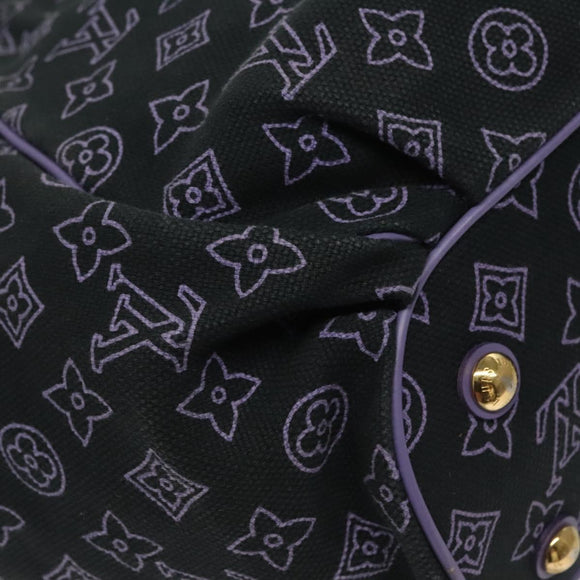 LOUIS VUITTON Beach line Cabas Ipanema PM Bag Canvas Purple M95983 Auth 132301