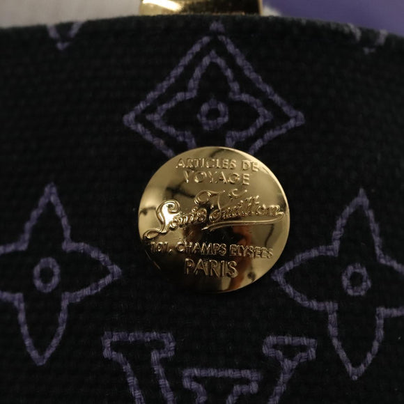 LOUIS VUITTON Beach line Cabas Ipanema PM Bag Canvas Purple M95983 Auth 132301