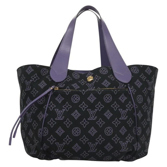 LOUIS VUITTON Beach line Cabas Ipanema PM Bag Canvas Purple M95983 Auth 132301