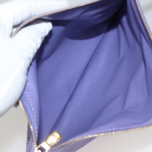 LOUIS VUITTON Beach line Cabas Ipanema PM Bag Canvas Purple M95983 Auth 132301