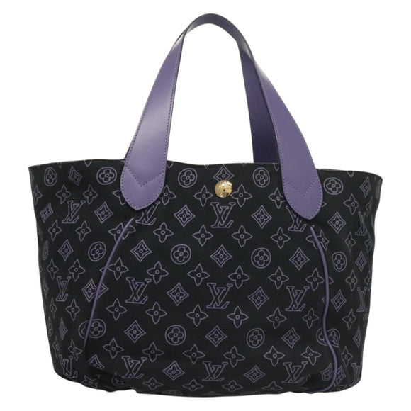 LOUIS VUITTON Beach line Cabas Ipanema PM Bag Canvas Purple M95983 Auth 132301