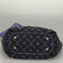 LOUIS VUITTON Beach line Cabas Ipanema PM Bag Canvas Purple M95983 Auth 132301-5