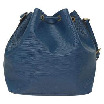 LOUIS VUITTON Epi Petit Noe Shoulder Bag Blue M44105 LV Auth 132303 - 0