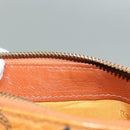 MCM Logogram Vicetos Mini Boston Bag PVC Leather 2way Brown Gold Auth 132305-17