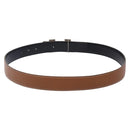 HERMES Constance Belt Leather 38.6"" Brown Auth 132309-3