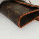 LOUIS VUITTON Monogram Pochette Florentine Waist bag M51855 LV Auth 132335-11