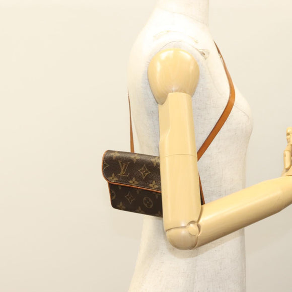LOUIS VUITTON Monogram Pochette Florentine Waist bag M51855 LV Auth 132335