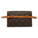 LOUIS VUITTON Monogram Pochette Florentine Waist bag M51855 LV Auth 132335-3