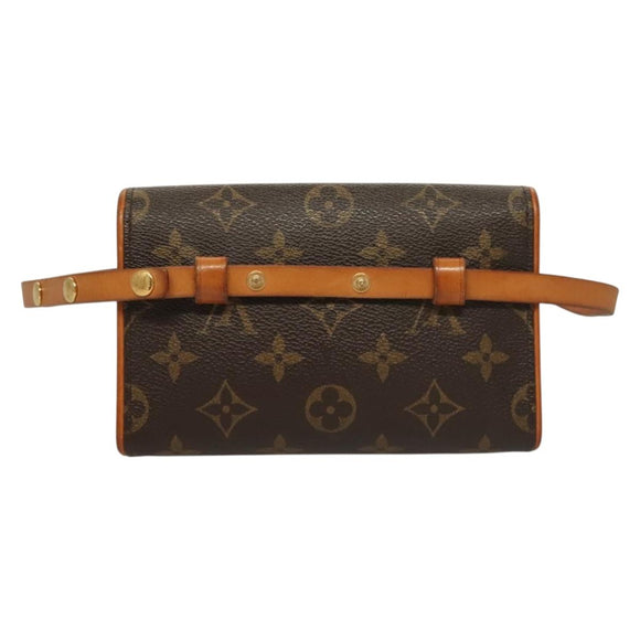 LOUIS VUITTON Monogram Pochette Florentine Waist bag M51855 LV Auth 132335