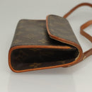 LOUIS VUITTON Monogram Pochette Florentine Waist bag M51855 LV Auth 132335-4