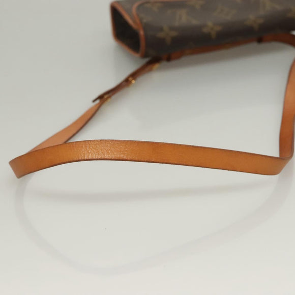 LOUIS VUITTON Monogram Pochette Florentine Waist bag M51855 LV Auth 132335