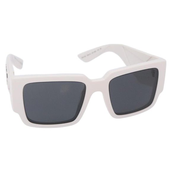 PRADA Sunglasses plastic White Auth 132348