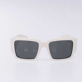 PRADA Sunglasses plastic White Auth 132348 - 0