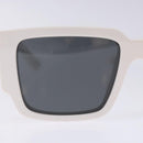 PRADA Sunglasses plastic White Auth 132348-6