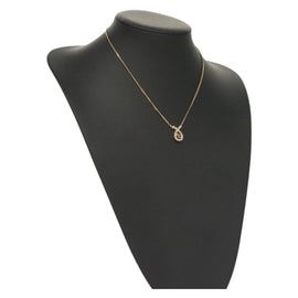 Christian Dior Necklace metal Gold Auth 132358