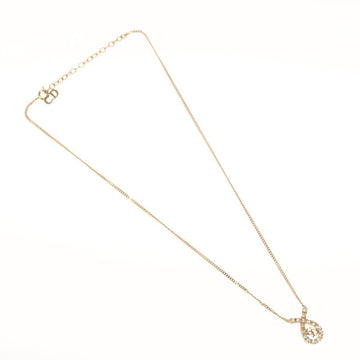 Christian Dior Necklace metal Gold Auth 132358 - 0