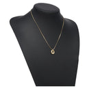 Christian Dior Necklace metal Gold Auth 132359-1