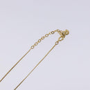 Christian Dior Necklace metal Gold Auth 132359-10