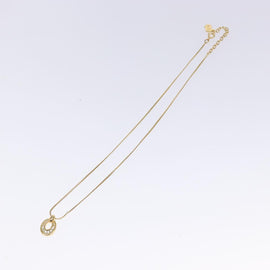 Christian Dior Necklace metal Gold Auth 132359 - 0