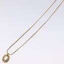 Christian Dior Necklace metal Gold Auth 132359-4