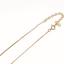 Christian Dior Necklace metal Gold Auth 132360-13