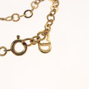 Christian Dior Necklace metal Gold Auth 132360-15