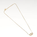 Christian Dior Necklace metal Gold Auth 132360-2
