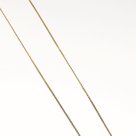 Christian Dior Necklace metal Gold Auth 132360