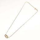 Christian Dior Necklace metal Gold Auth 132360-9