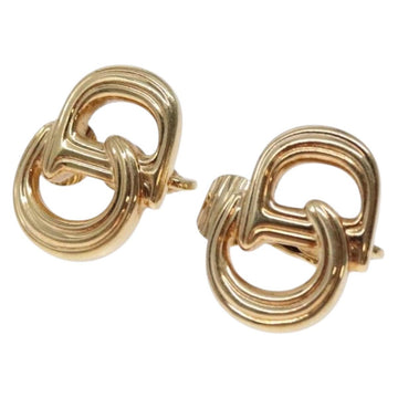 Christian Dior Earring metal Gold Auth 132361
