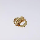 Christian Dior Earring metal Gold Auth 132361-3