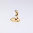 Christian Dior Earring metal Gold Auth 132361-4