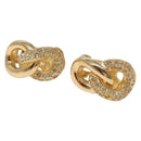 Christian Dior Earring metal Gold Auth 132362-1