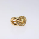 Christian Dior Earring metal Gold Auth 132362-5