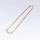 Christian Dior Necklace metal Gold Auth 132364-2