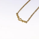 Christian Dior Necklace metal Gold Auth 132364-7