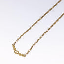 Christian Dior Necklace metal Gold Auth 132364-8