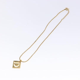 Christian Dior Necklace metal Gold Auth 132365 - 0