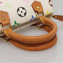 LOUIS VUITTON Monogram Multicolor Mini Speedy Bag White M92645 LV Auth 132394-7