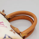 LOUIS VUITTON Monogram Multicolor Mini Speedy Bag White M92645 LV Auth 132394-8