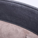 BOTTEGA VENETA INTRECCIATO Shoulder Bag Leather Black Auth 132398-17