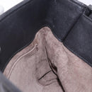 BOTTEGA VENETA INTRECCIATO Shoulder Bag Leather Black Auth 132398-19